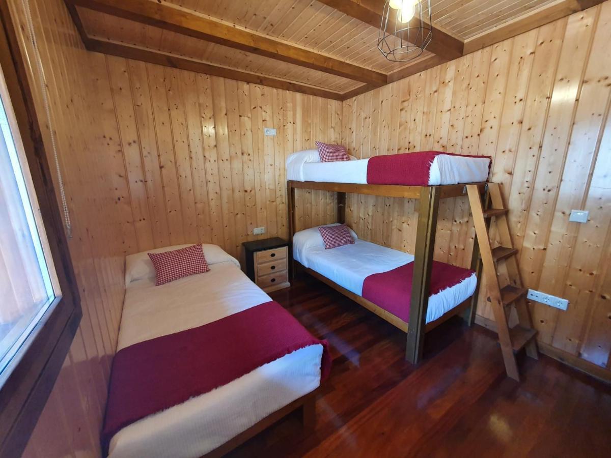 Casa De Madera Con Piscina Privada Villa Pontevedra Kültér fotó