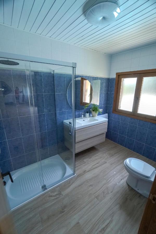 Casa De Madera Con Piscina Privada Villa Pontevedra Kültér fotó